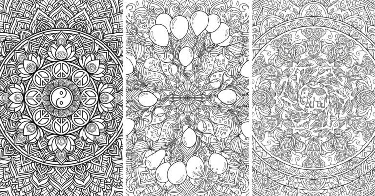 mandala coloring pages hard expert