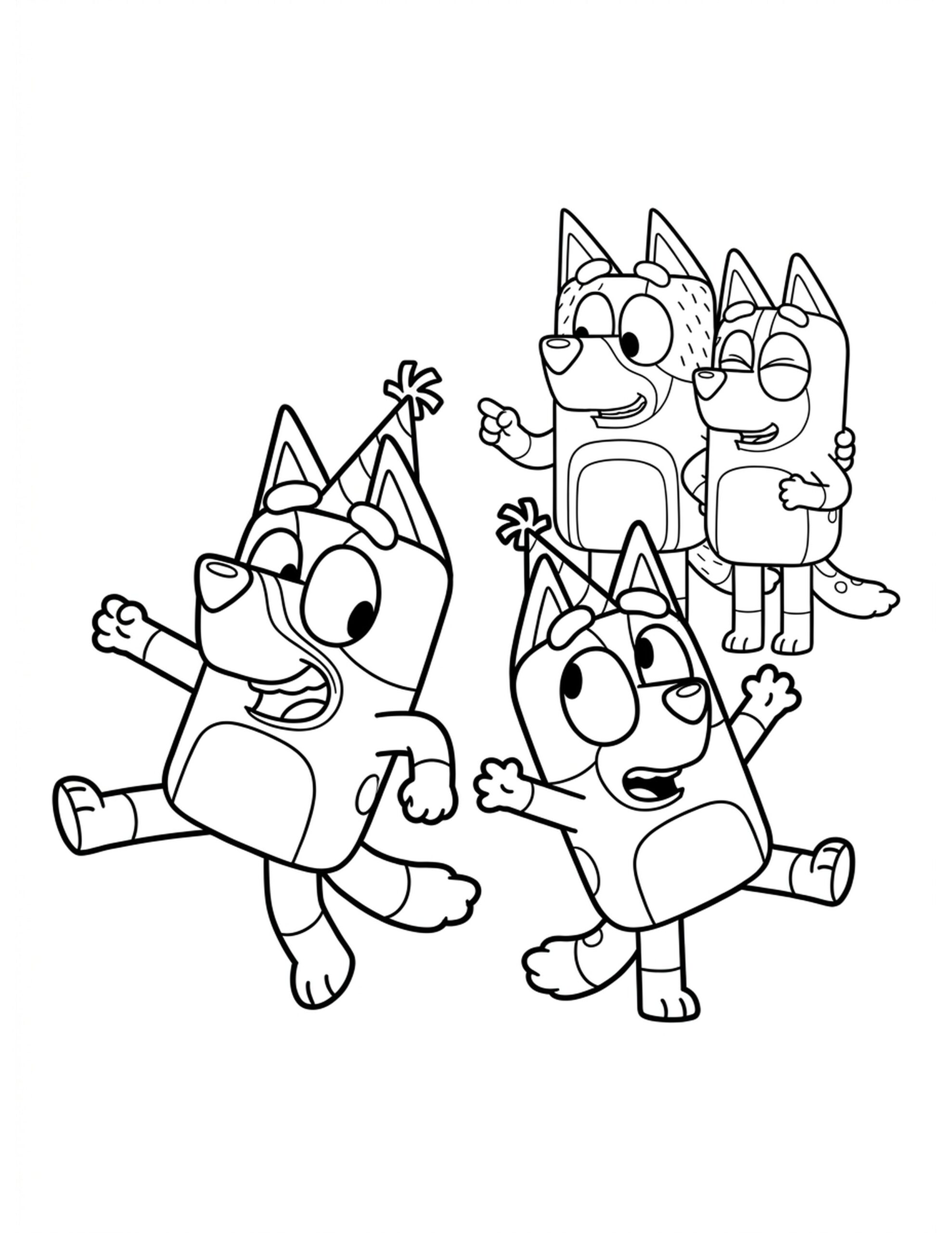 The Ultimate Freeze Dance Coloring Page