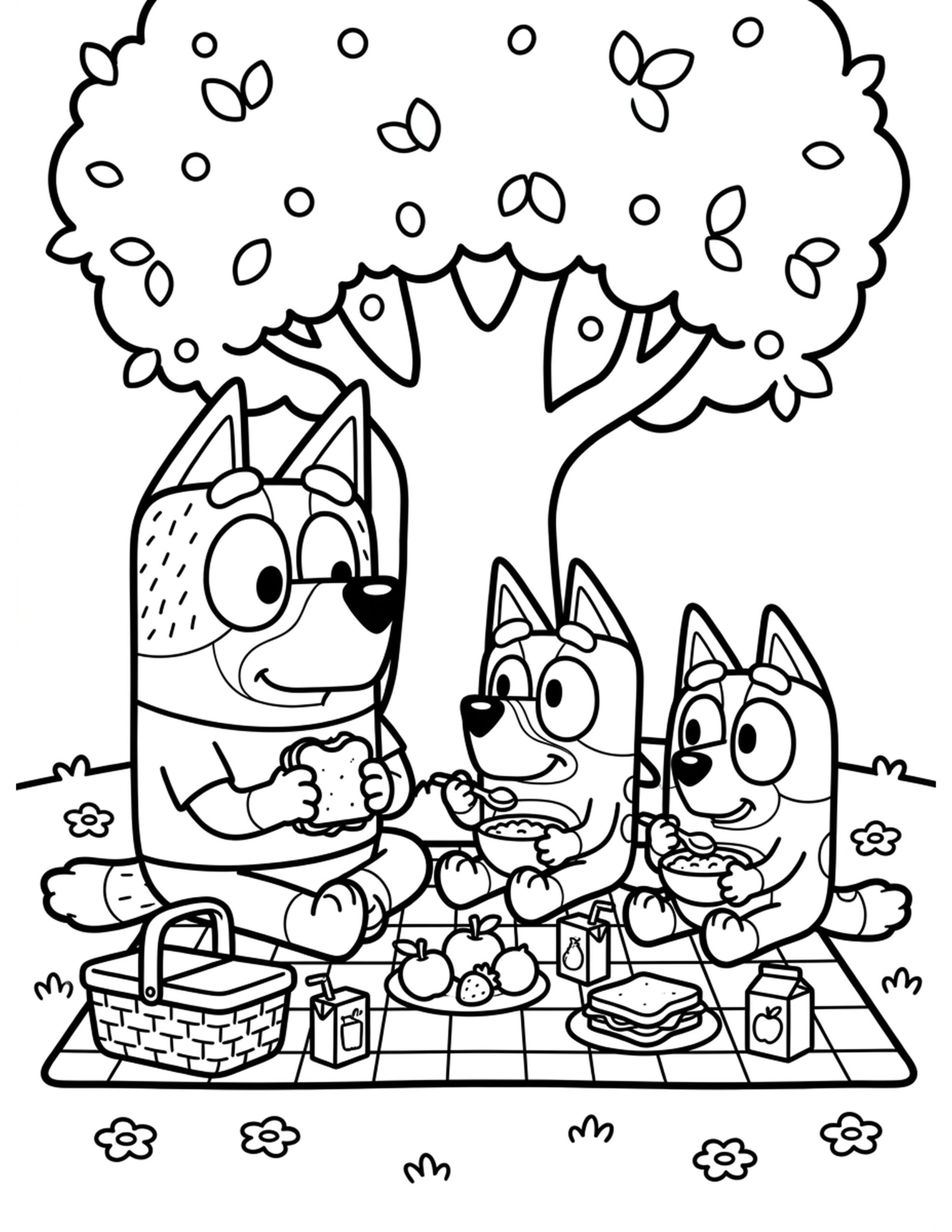 Dad's Day Out Coloring Page