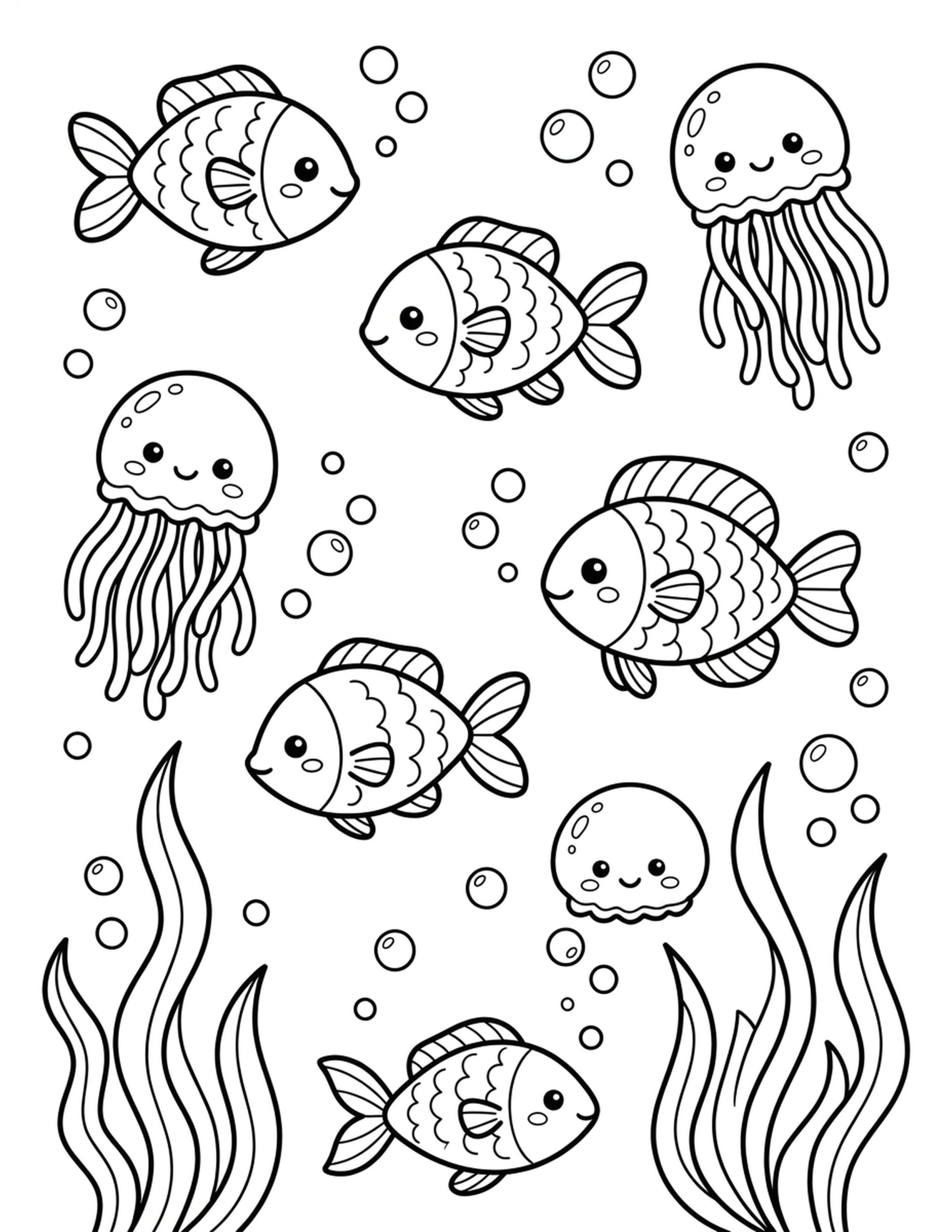 Creative Color Combinations Coloring Page