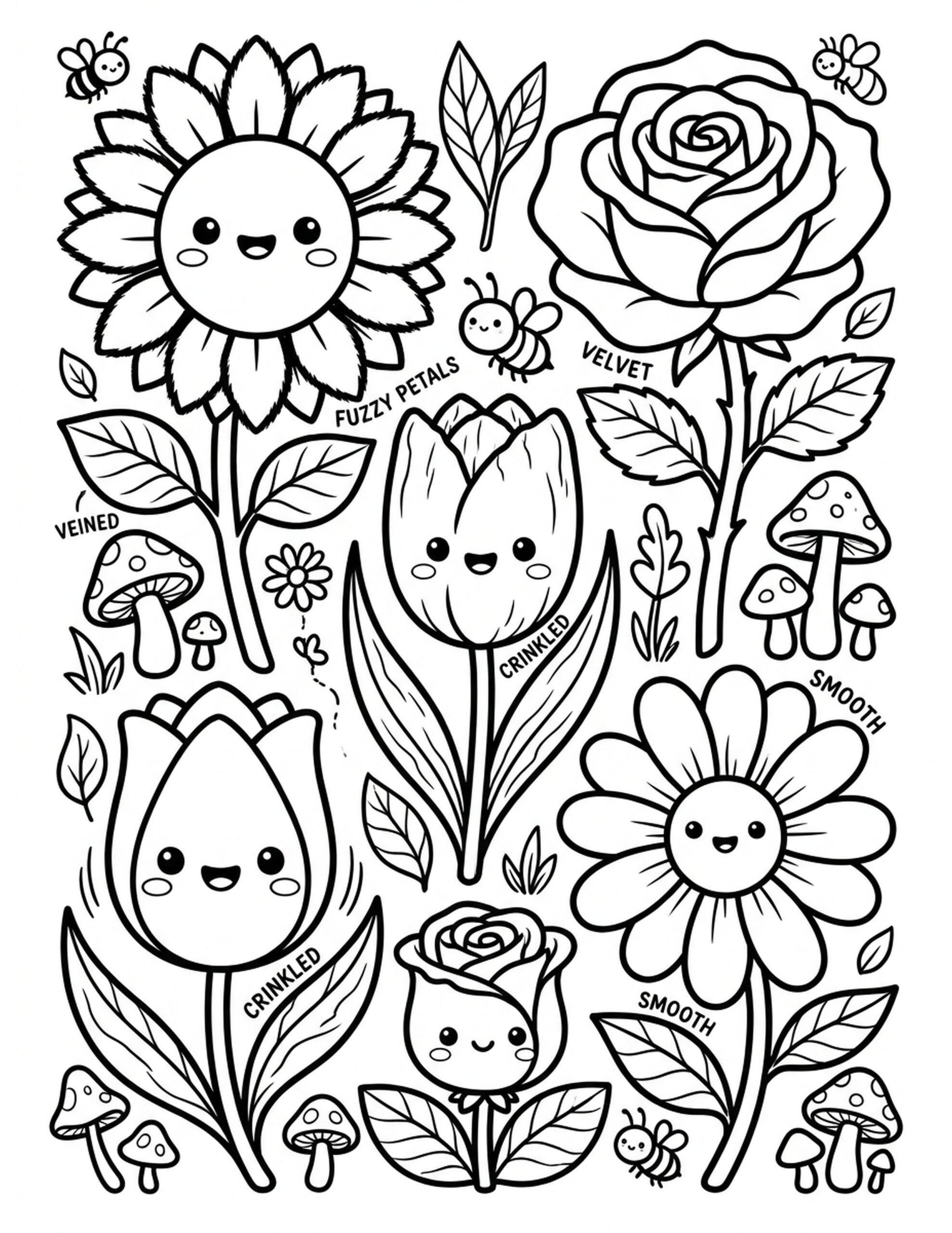 Color Splash Craze Coloring Page