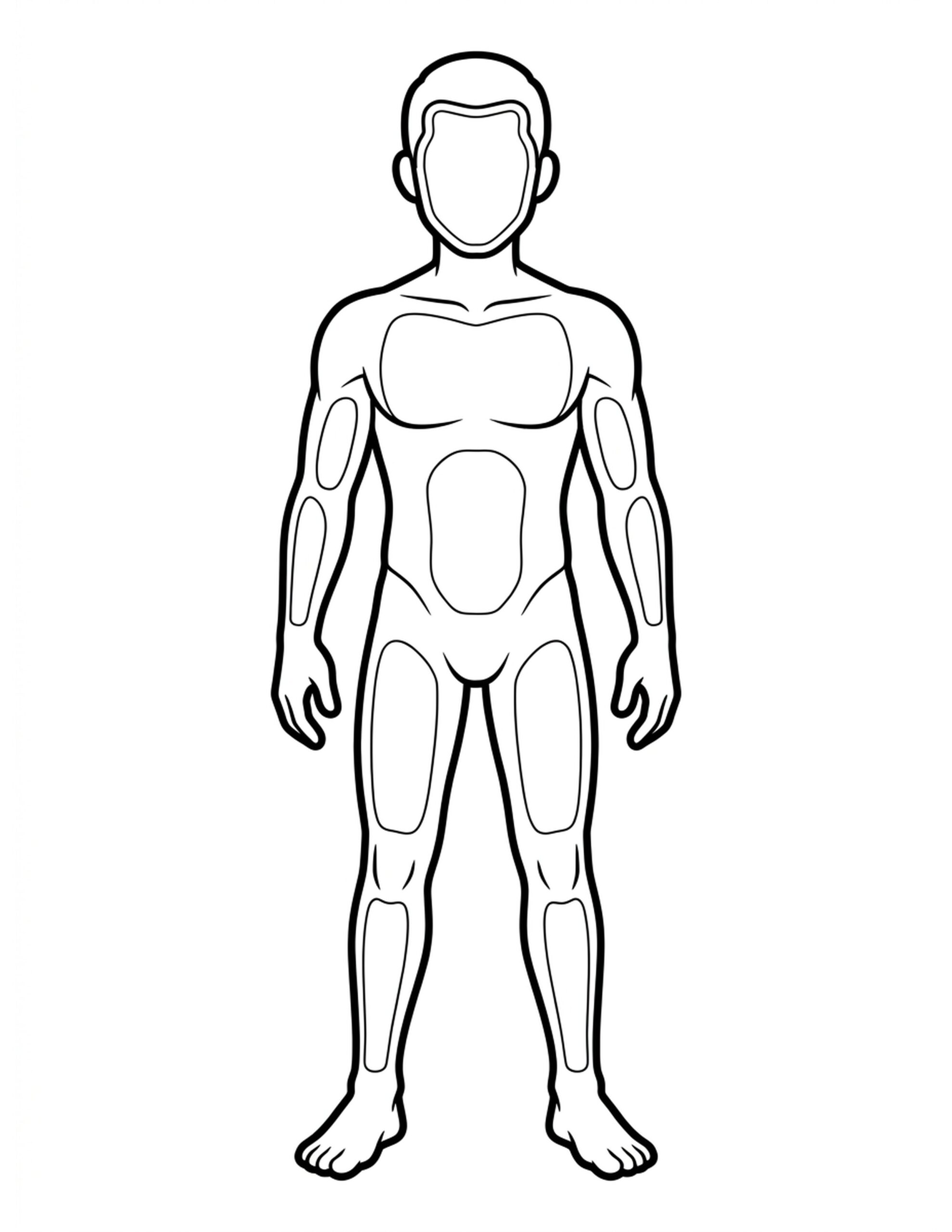 Character Creation Coloring Page