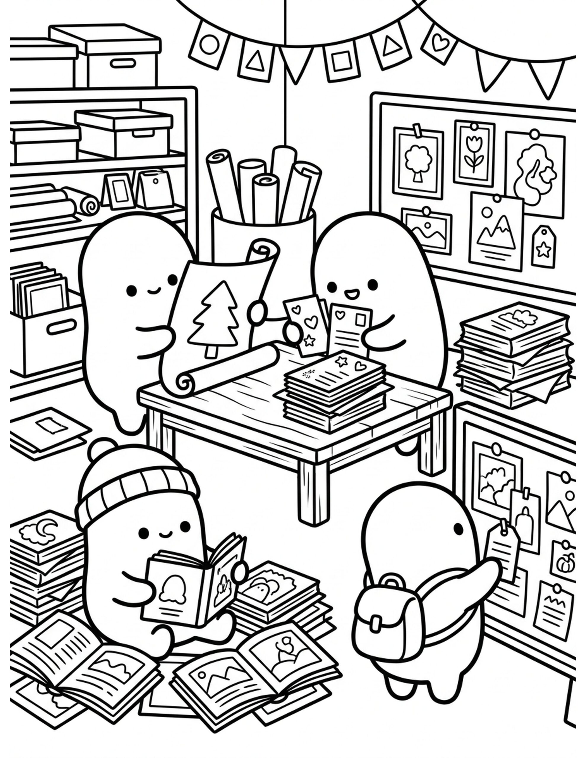 Exploring Printable Art Variations Coloring Page