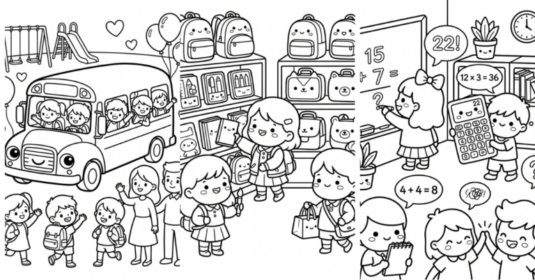 Back to School Coloring Pages