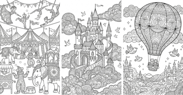 Color by Number for Adults Free Printable Hard
