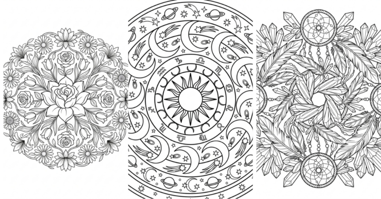 10 Mandala Coloring Pages Free — Beginner to Expert
