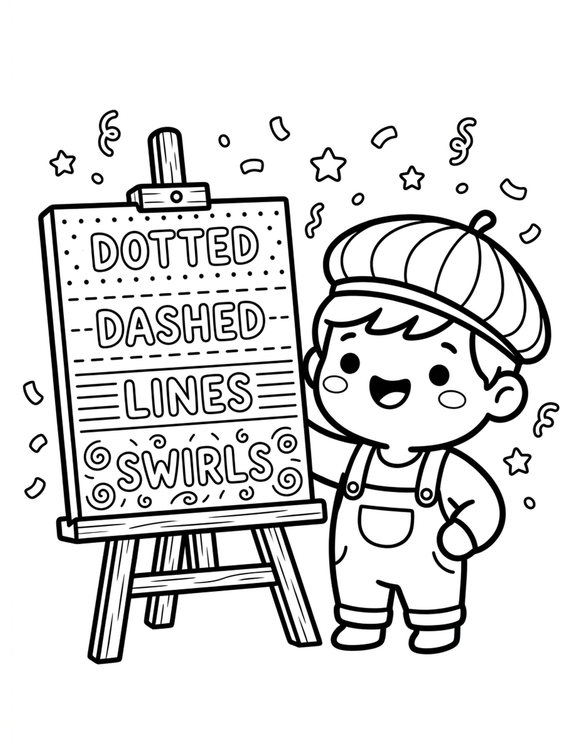 How to Use Marker Samples Coloring Page