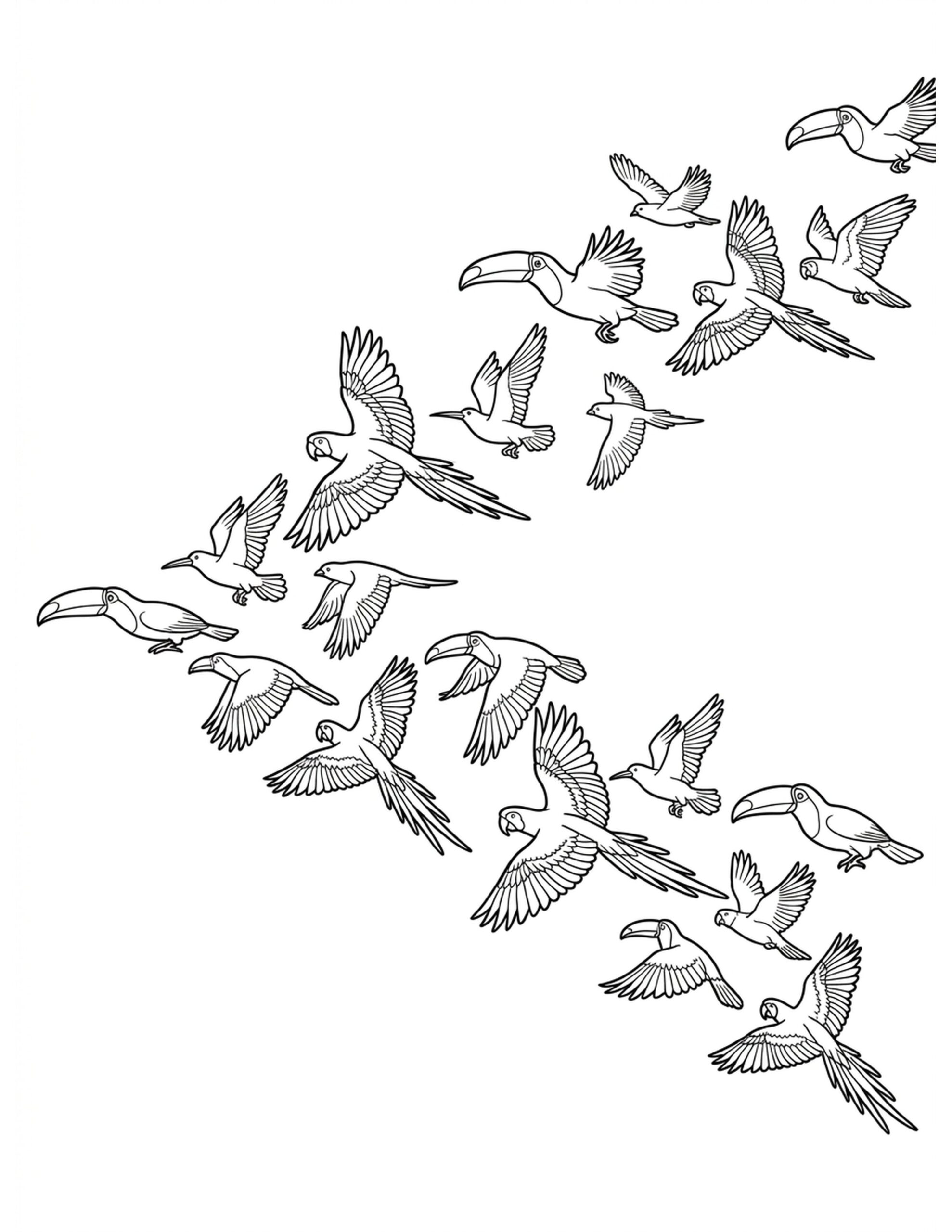 The Great Migration Coloring Page